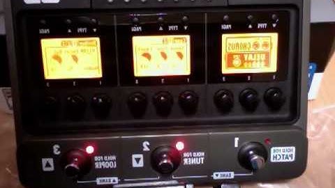 Psychedelic sounds! (Zoom G3)