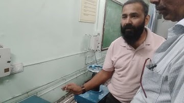 Determination of uniaxial compression strength(UCS) of rock sample using compression testing machine