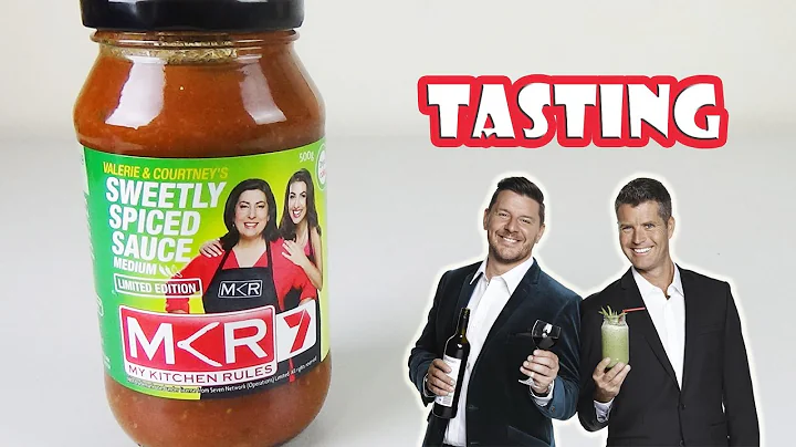 My Kitchen Rules Winning Sauce Tasting - Valerie & Courtney Sweetly Spiced Sauce | Birdew Reviews