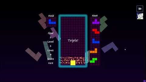 when my friend lets me play his first tetris game