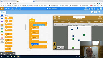 VEX VR Disk Color Maze Level 1