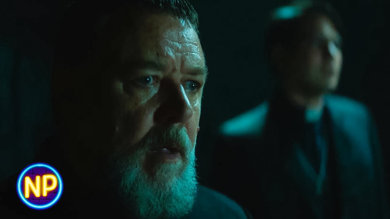 ⁣Russell Crowe Finds a Hidden Catacomb | The Pope’s Exorcist (2023) | Now Playing