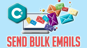 C# Send bulk emails | How to Send emails with C# programming