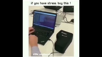 How do you deal with stress | Big Enter Key | Link in Bio