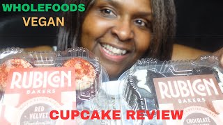 WHOLEFOODS VEGAN CUPCAKE REVIEW | WHICH ONE DID I LIKE THE BEST | EATING MUKBANG | #tiktok #youtube
