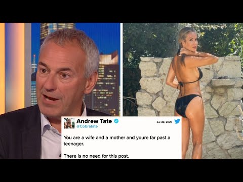 “He’s A Misogynist!” Panel React To Andrew Tate’s Tweet To Amanda Holden