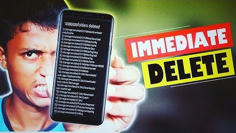 🛑 DANGEROUS : Immediately Delete 1 Million Junk Folders From Your Android