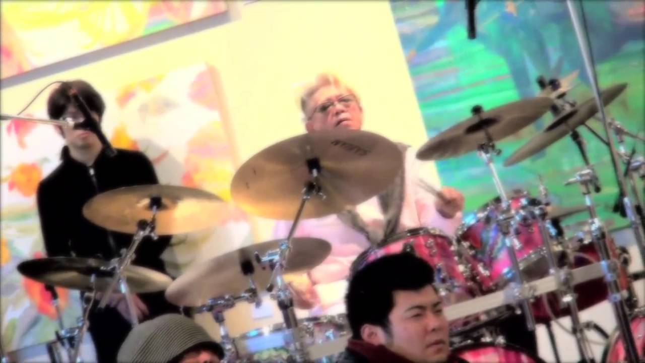 越ちひろ×村上"ポンタ"秀一 Live painting 【7分ダイジェストshort ...