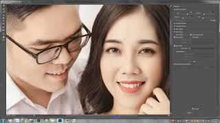 Korea style wedding retouch screenshot 2