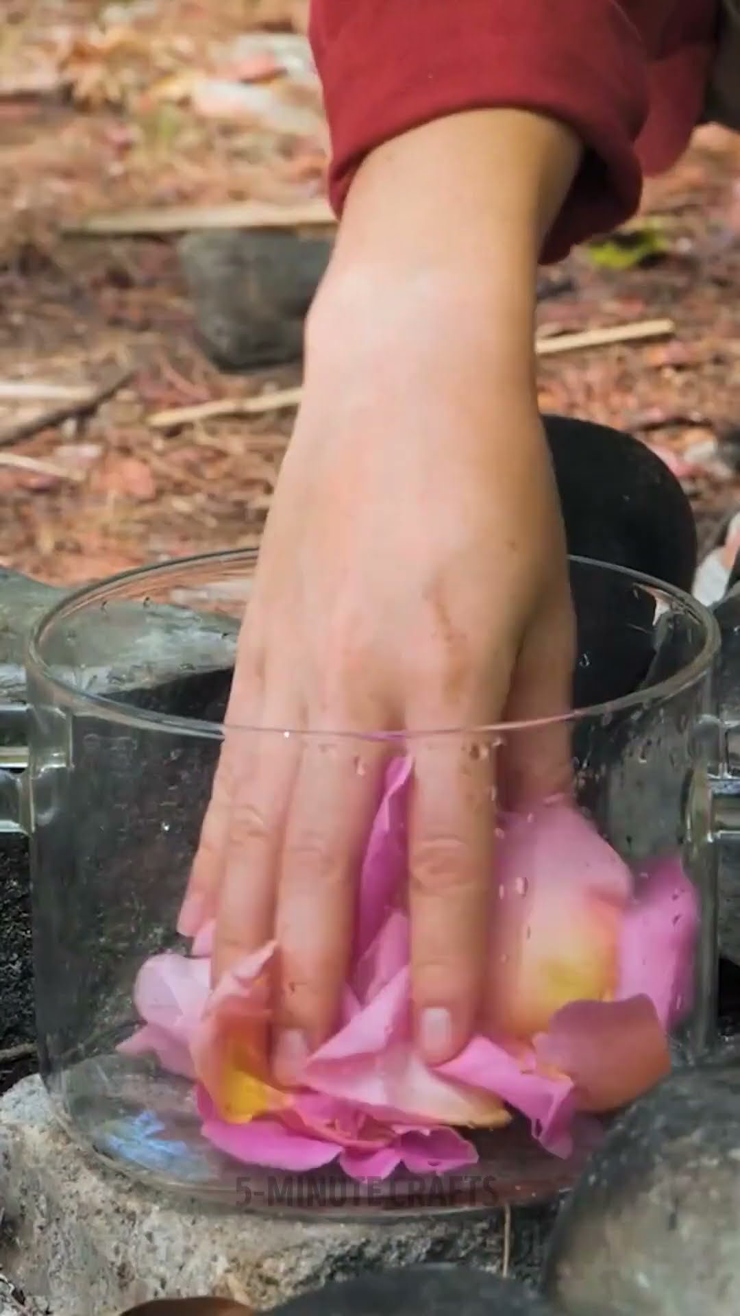 Ancient way to natural beauty ? So Relaxing ? #shorts #beauty #DIY #natural