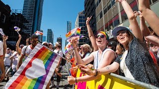 Hundreds of thousands gather for Toronto's 39th Pride parade