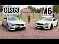 BMW M6 VS MERCEDES CLS63 AMG PERFORMANCE