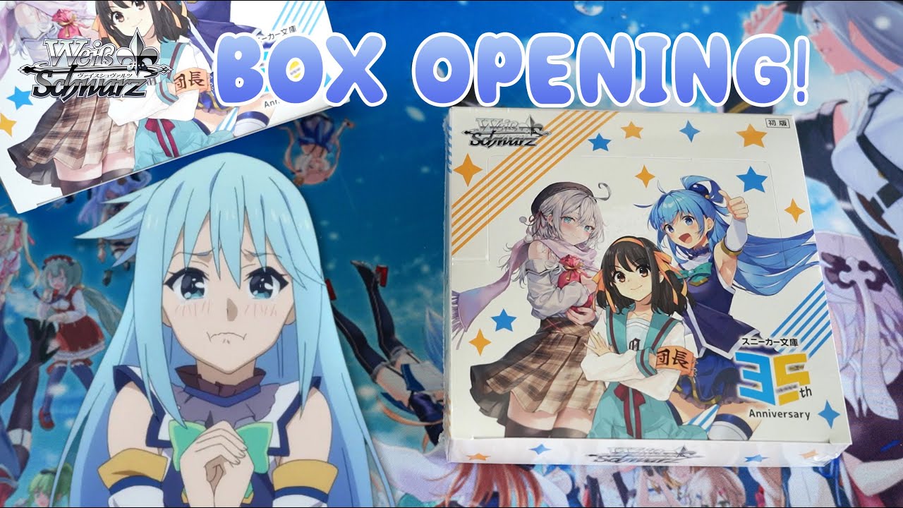 Weiss Schwarz Sneaker Bunko Vol 2 Booster Box Opening