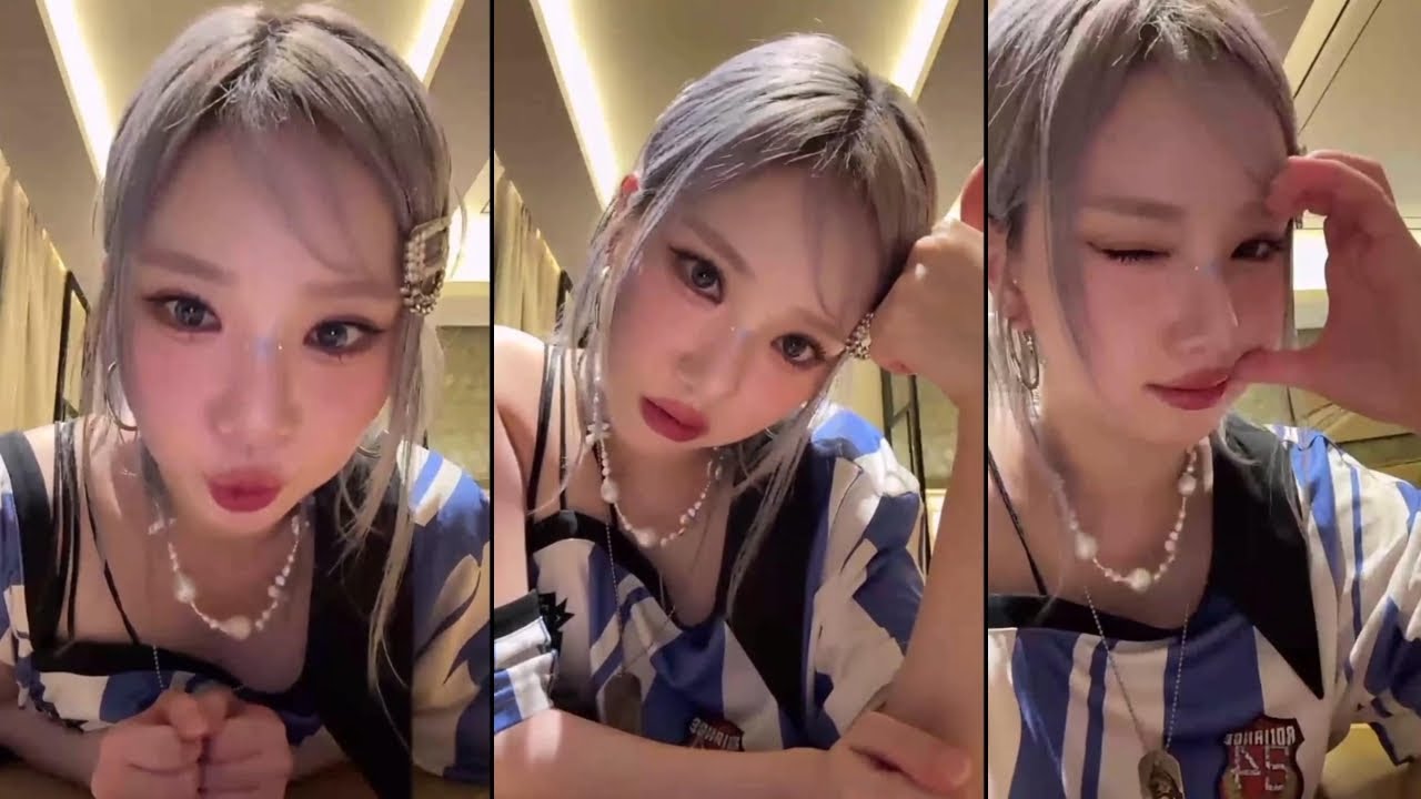 [SUB]250223 비비지 은하 버블라이브(VIVIZ Eunha Bubble Live)-3