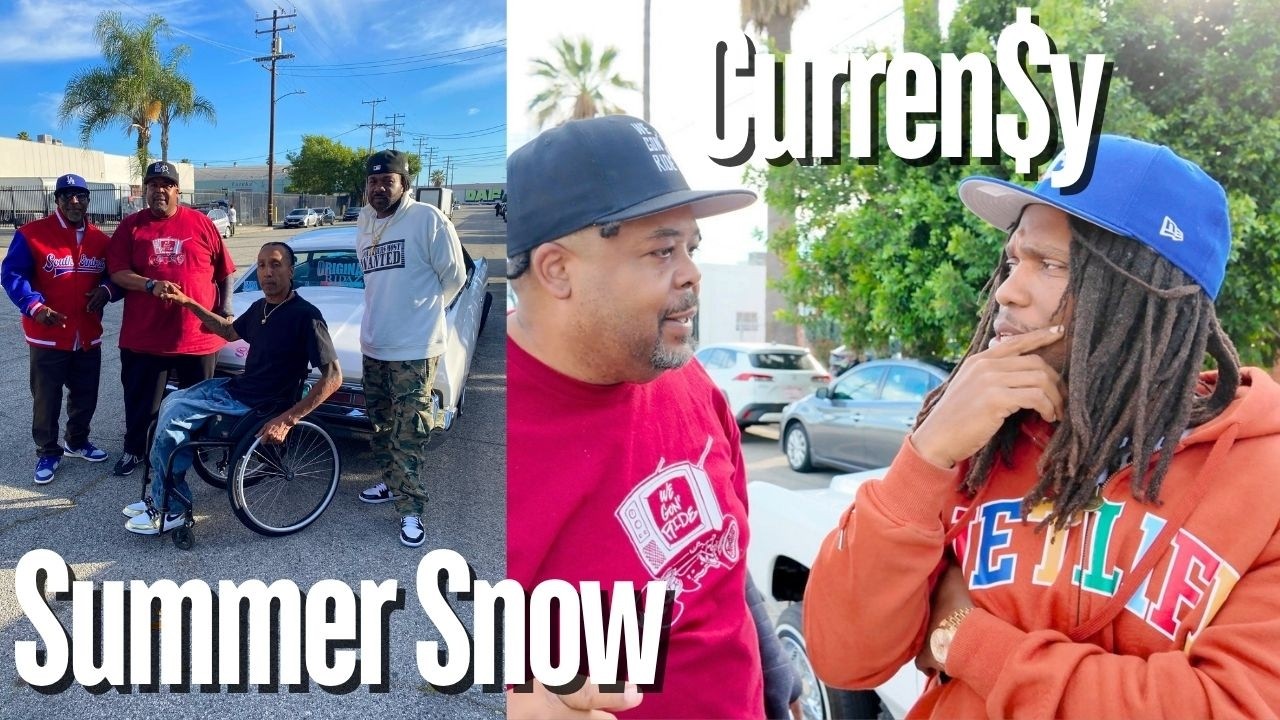 We Pulled up to wish Curren$y a Happy Birthday |  Take a Ride with Summer Snow