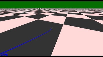 Discrete Elastic Rods, demo 8 (viscous thread)