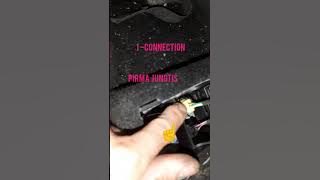 VW golf,side airbag igniter (N199)- 01217.Fixing aibag light.