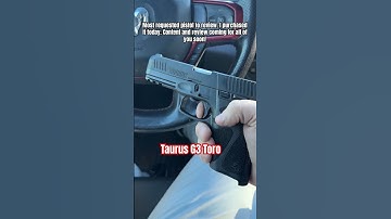 How’s the trigger on the Taurus G3?? Let’s find out! #shorts