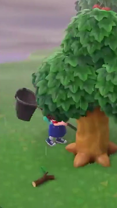 Why You NEED To Shake EVERY Tree On Your Island | Animal Crossing: New Horizons #shorts