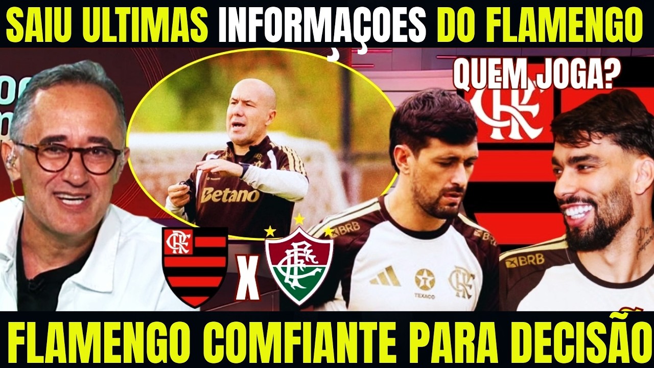 SÁBADO AGITADO NO FLAMENGO! ÚLTIMAS NOTÍCIAS DA PREPARAÇÃO DO FLAMENGO PARA MAIS UMA DECISÃO!