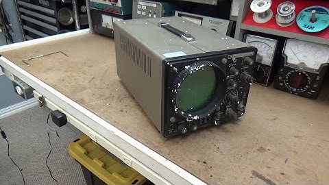 EBAY BUY, B&K Model 1460 Oscilloscope. Did I waste my time and money?