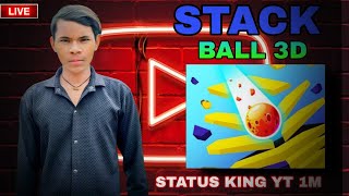 !! 🔴LIVE STACK BALL 3D GAME LIVE 😱 #stack3d #poprun3dlive #stack3dgameplay #live #shortfeed