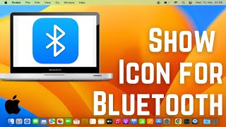 How to See Bluetooth Icon in Menu Bar on Mac | Show Missing Bluetooth Icon in macOS (2025)