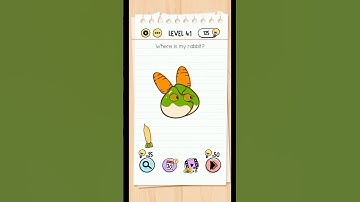 Brain Test Level 41 – Where Is My Rabbit? | Full Solution & Walkthrough 🐰