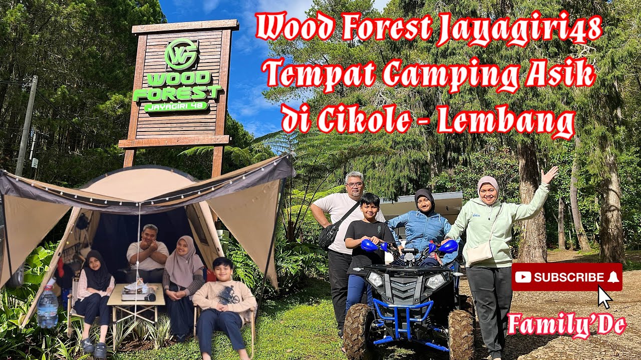  Wood Forest Jayagiri 48, Tempat Camping Baru yang Asikkkk….diCikole Illustration 