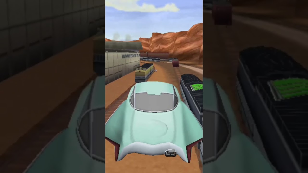 Disney Pixar Cars PSP: Flo on Ironhorse Junction Circuit's
