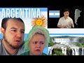 Americans react to Argentina - Geography Now! Argentina | COUPLE REACTION VIDEO