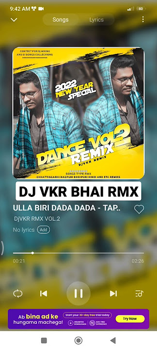 ULLA BIRI DADA - TAPORI DANCE MIX BY DJ VKR BHAI #trending #viralsong #dancemix