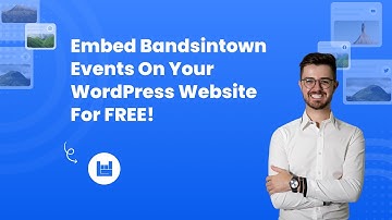 How to embed Bandsintown Events on WordPress? #embed #free #sociablekit #bandsintown