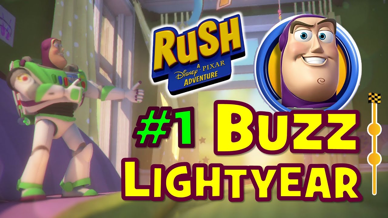 Toy Story World BUZZ LIGHTYEAR   Rush: A Disney Pixar Adventure PC,  XBOX Character Gameplay #1