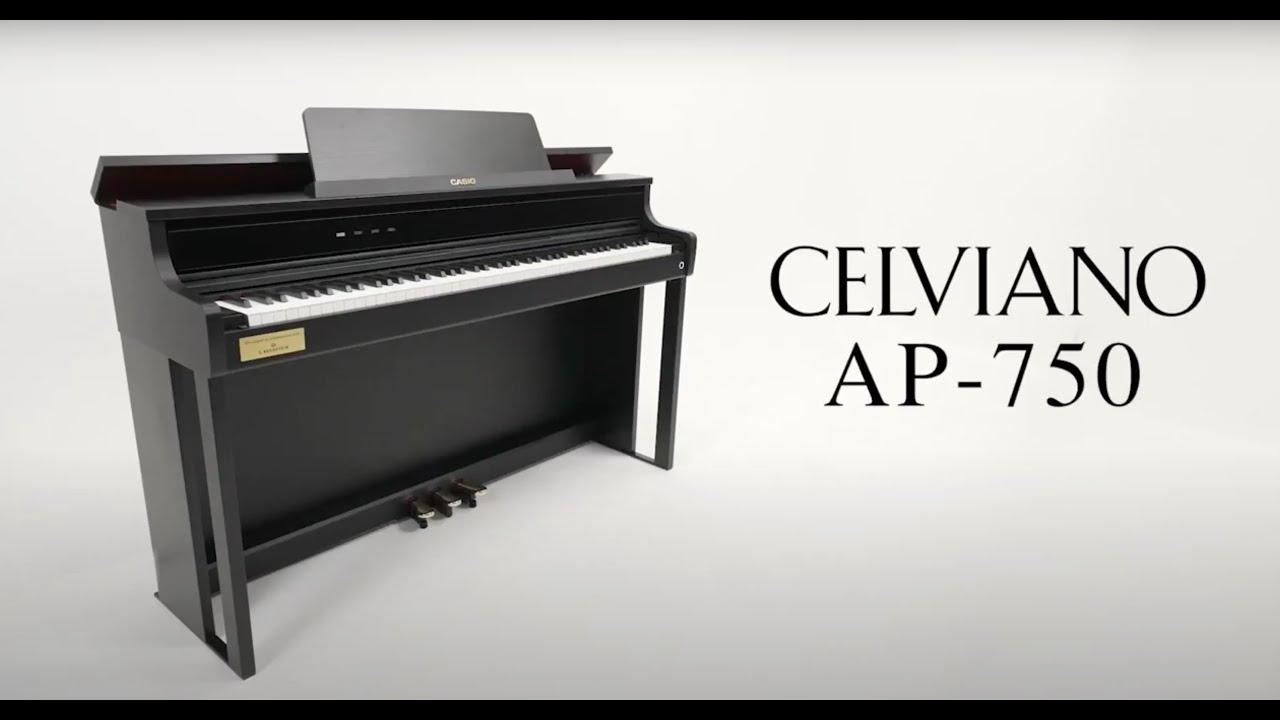 Casio Celviano AP750 Satin Black Digital Piano – Millers Music