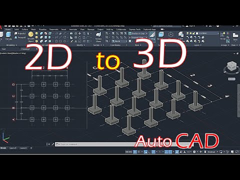 time line Channel ช่างหำการสร้างแบบ2Dto3DAutocad การสร้างแบบ 2D to 3D Autocad