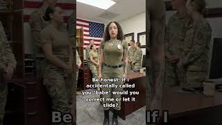 POV: army aesthetic reveal #militarygirl #girlsinuniform #armygirl #soldierlife