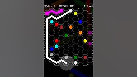 How To Solve Flow Free Hexes 10x10 Mania Level 98 Board Walk Through Solution Walkthrough