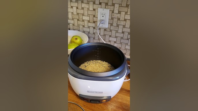 Black and Decker 6 Cup Rice Cooker Review 