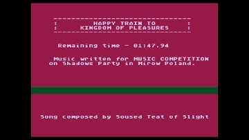 Soused Teat - Happy Train To Kingdom Of Pleasures, Atari 8-Bit Scene Music, FULL LENGTH