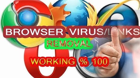 Remove malware virus, automatic popups links  windows 7 ,8 10
