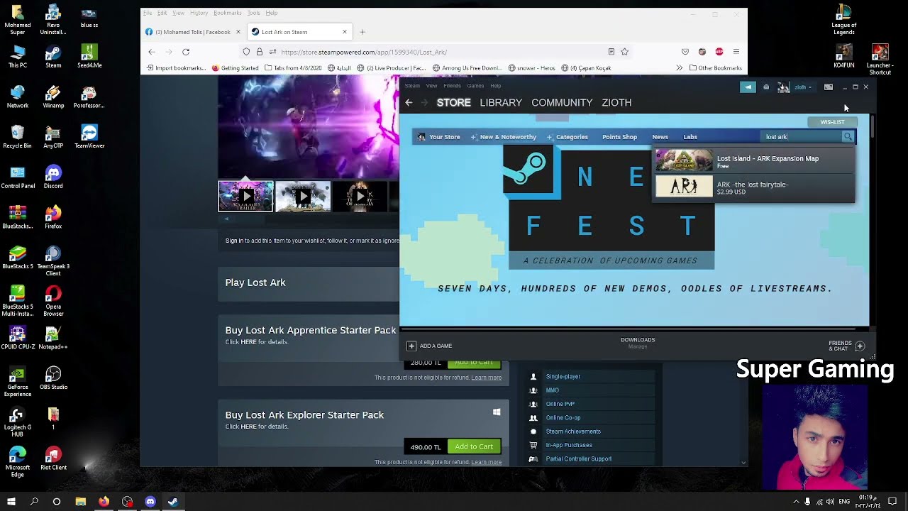 طريقة تحميلlost ark علي حسابك الاساسي بدون حساب جديدhow to download lost ark at your own account