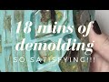 18 Minutes of Relaxing Resin Demolding Video