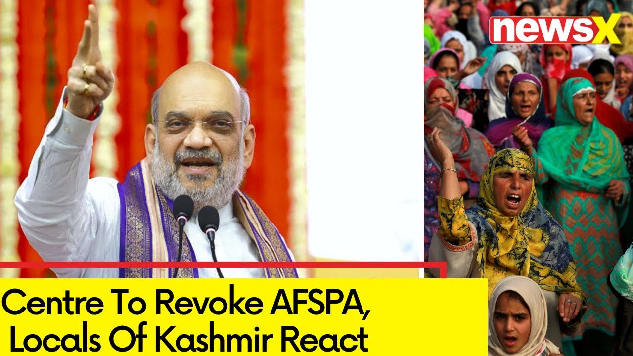 Centre To Revoke AFSPA | Locals Of Kashmir React | NewsX Exclusive Report