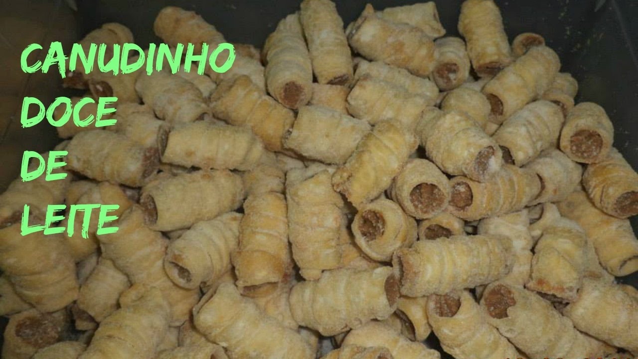 CANUDINHO DE DOCE DE LEITE