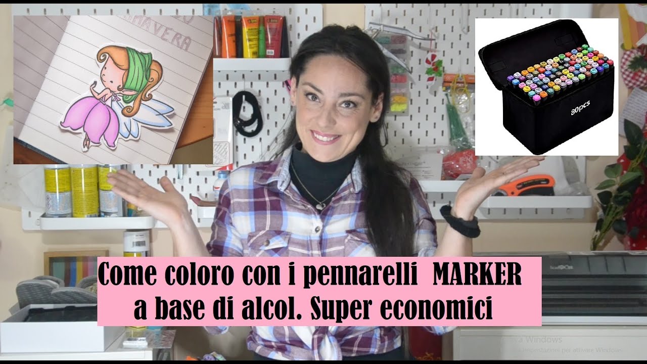 Consigli Pennarelli ad Alcool Markers - ArteTerapia Venezia