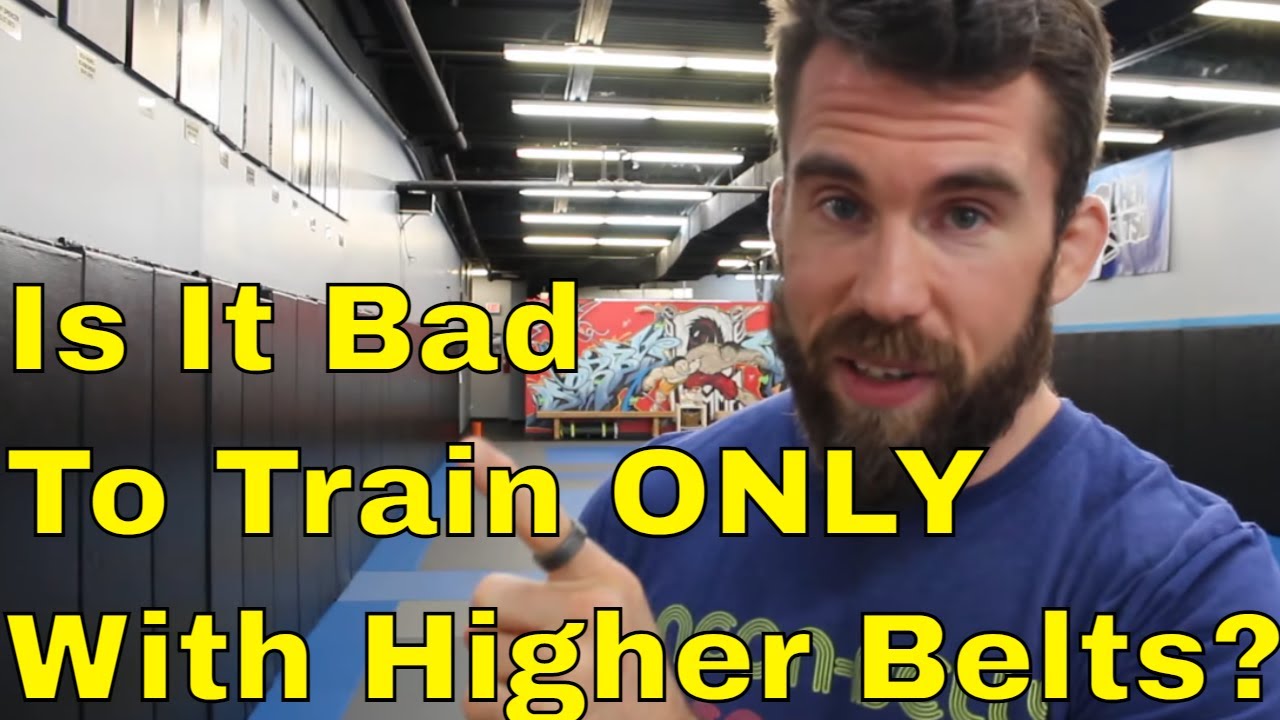 Will Training with Higher Belts Hurt a White Belt's BJJ Progress
