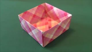 「箱」折り紙"Box"origami