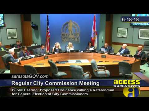 Sarasota City Commissioner Willie Shaw refers to 