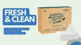 Fresh & Clean: Poesie Laundry Sheets Review